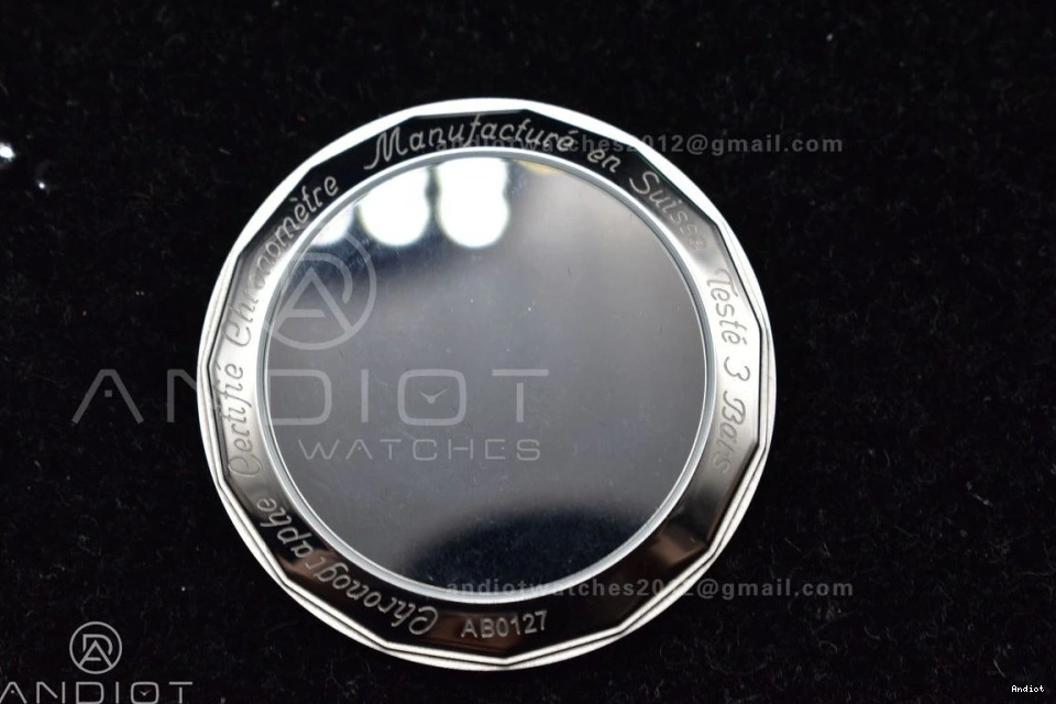 SS on Edition BLS Leather 43mm Dial Best Bracelet Navitimer Black 1:1 1 A7750 0207